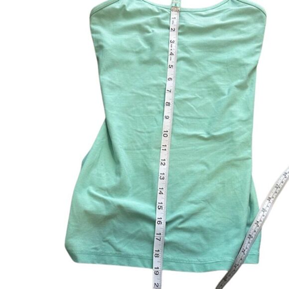 Lululemon Small Sleeveless Athleisure Yoga Top in Seafoam Green - Picture 4 of 6